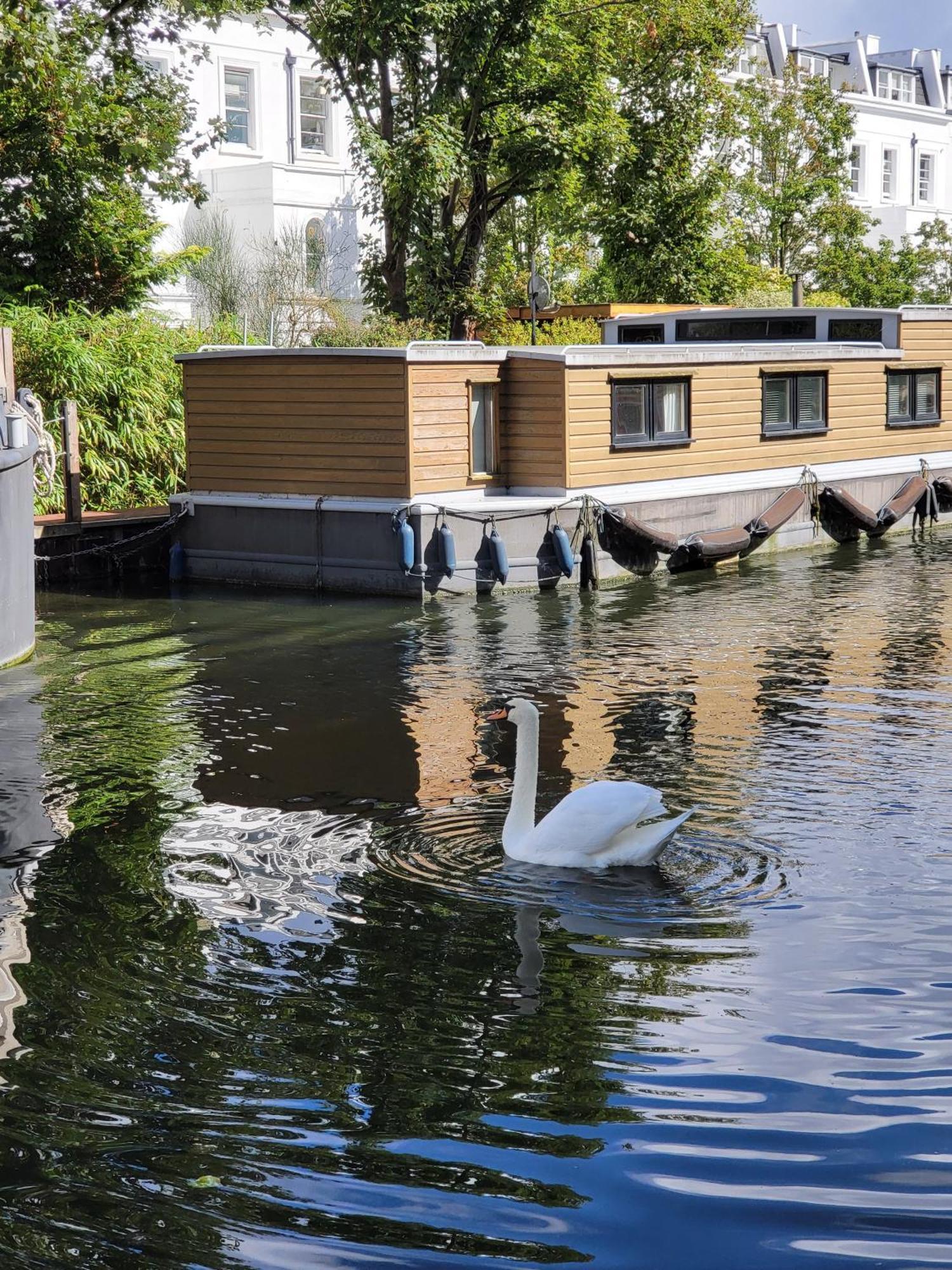 Готель Comfy Canal Boat In Little Venice For Family & Friends Лондон Екстер'єр фото